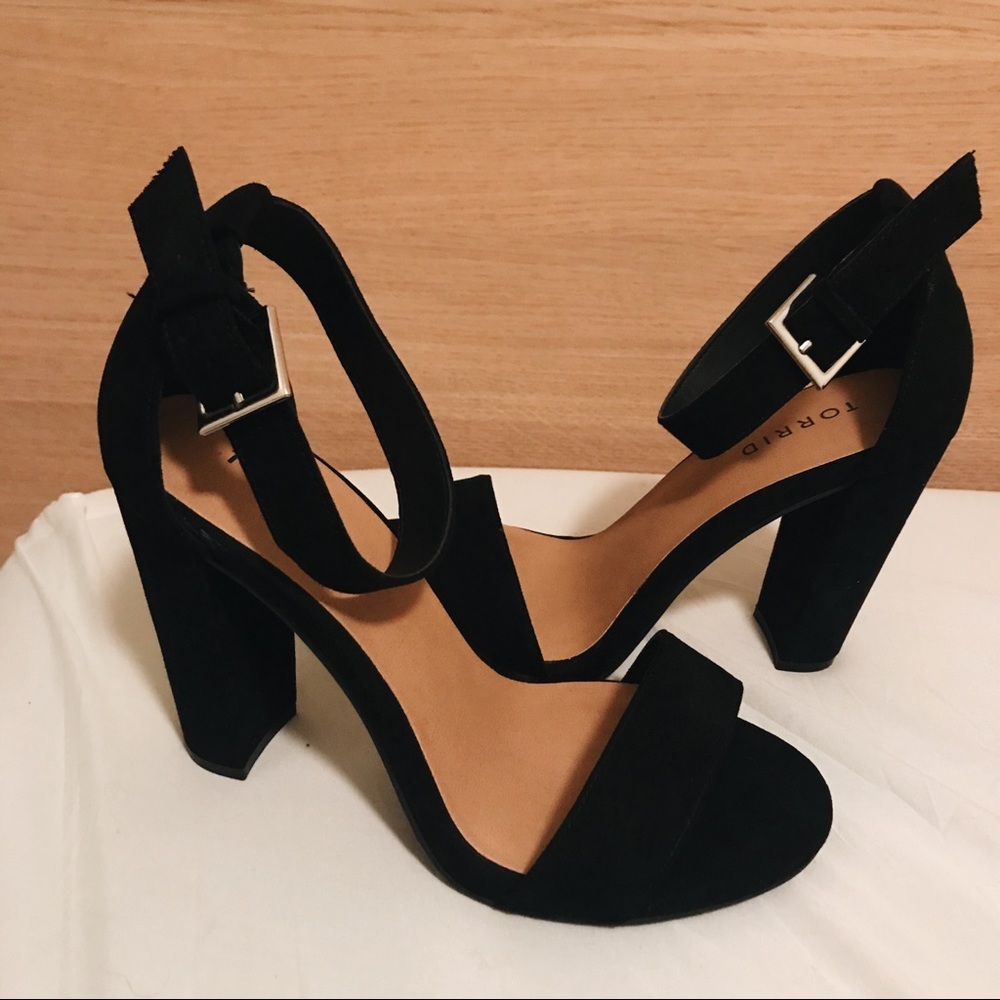 NWOT 4” Torrid Ankle Strap Heels